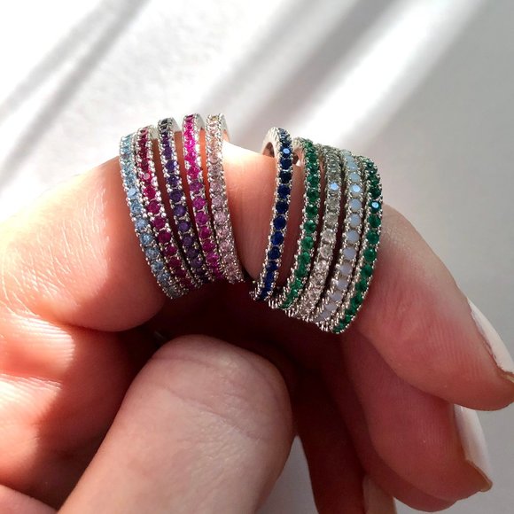 Chloe + Isabel Jewelry - TEN Chloe + Isabel birthstone rings size 7